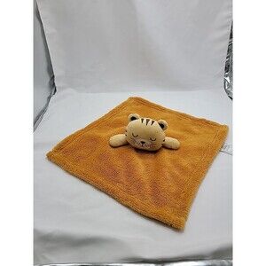 Baby Gear Orange Tiger Cat Security Blanket Lovey